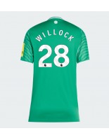 Newcastle United Joe Willock #28 Vieraspaita Naisten 2025-26 Lyhythihainen